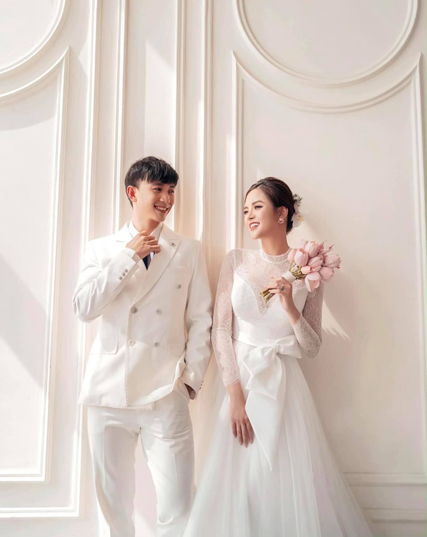 Ảnh cưới đẹp chấn động của Thu Quỳnh, ch&uacute; rể g&acirc;y sốt v&igrave; qu&aacute; đẹp trai- Ảnh 7.