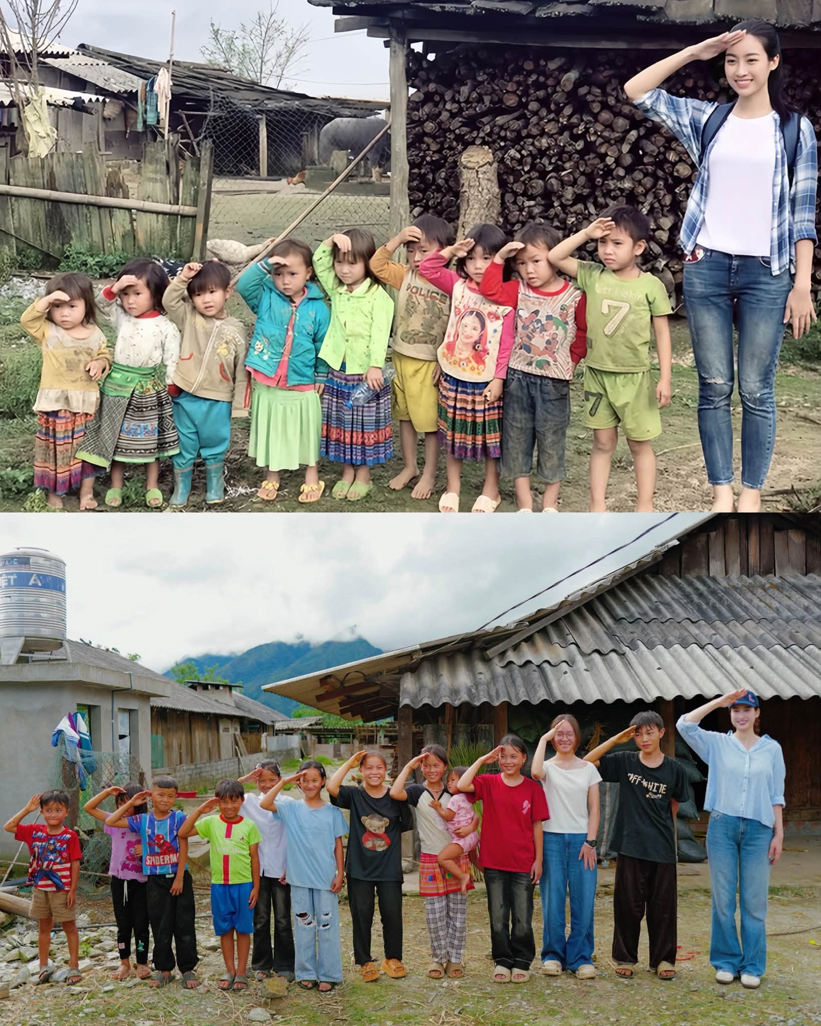 Đỗ Mỹ Linh trở lại bản Cu Vai, h&igrave;nh ảnh sau 10 năm g&acirc;y x&uacute;c động- Ảnh 2.