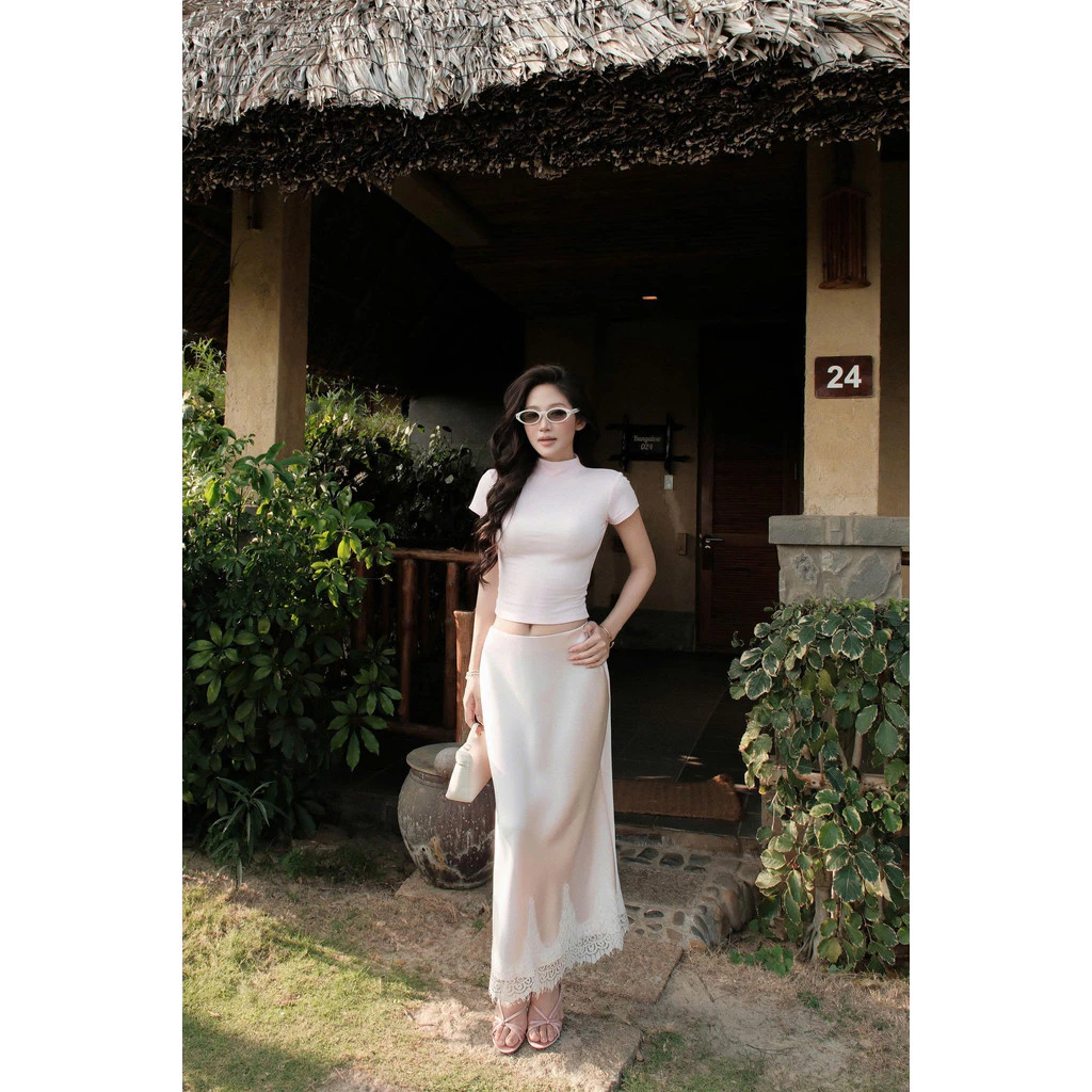 Chiếc ch&acirc;n v&aacute;y "old money" n&agrave;ng n&agrave;o cũng n&ecirc;n c&oacute;: Đi l&agrave;m hay đi chơi đều sang- Ảnh 8.