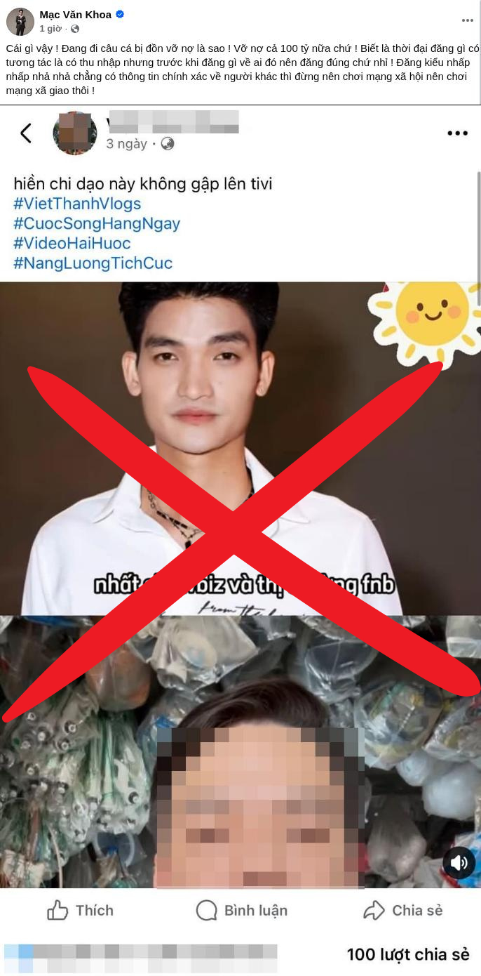 Nam nghệ sĩ qu&ecirc; Hải Ph&ograve;ng l&ecirc;n tiếng về th&ocirc;ng tin vỡ nợ 100 tỷ- Ảnh 1.