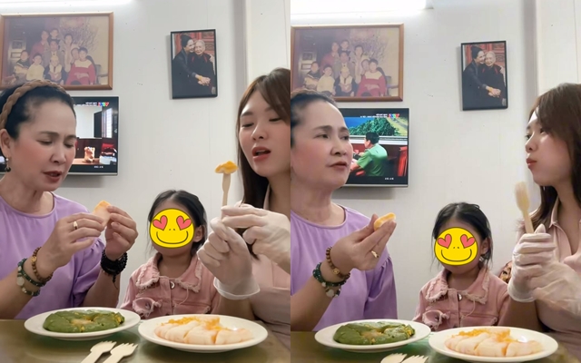 NSND Lan Hương v&agrave; con d&acirc;u ăn &ldquo;b&aacute;nh dẻo thị phi&rdquo; bất ngờ gặp chuyện thị phi ngay tr&ecirc;n s&oacute;ng- Ảnh 1.