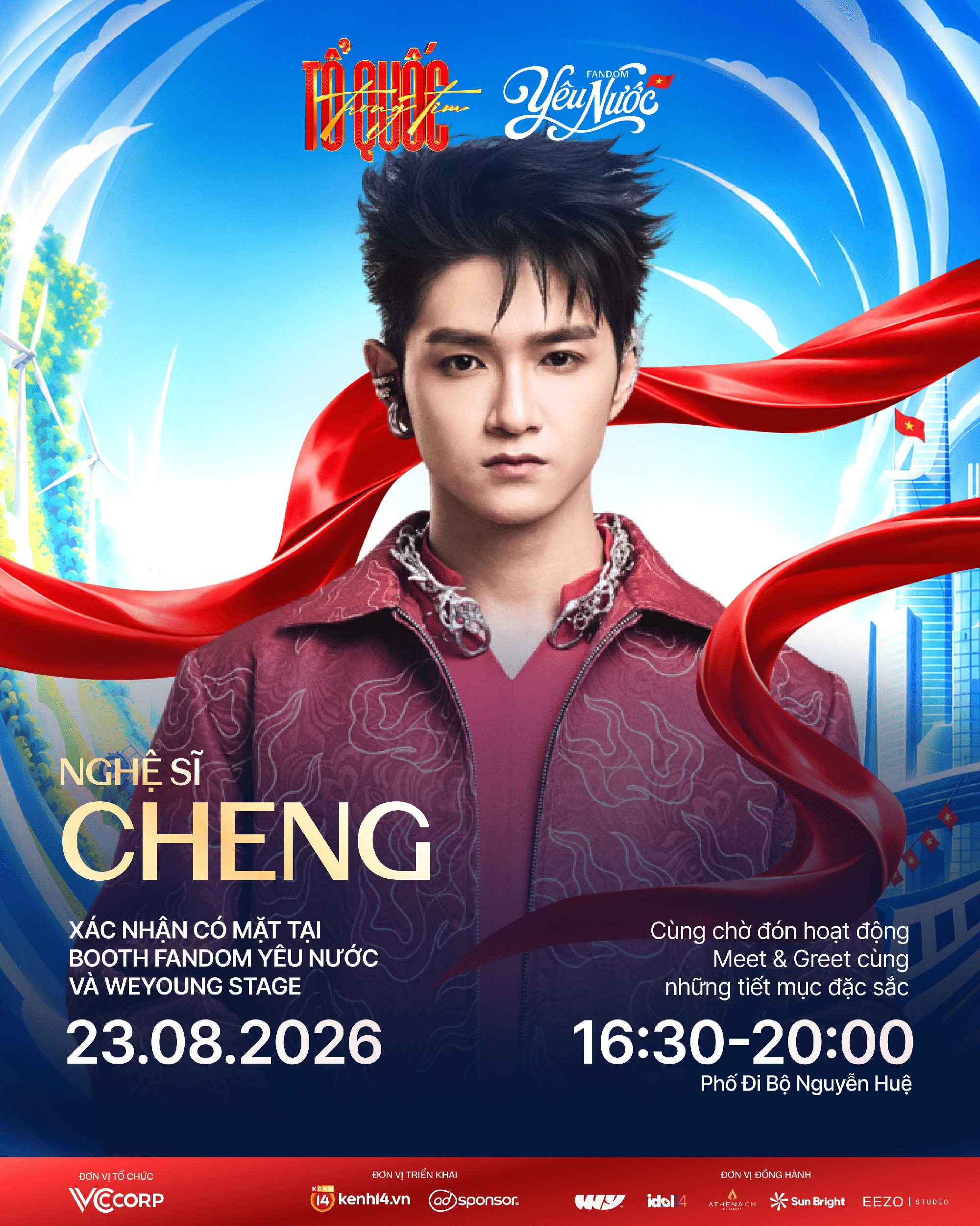 H&eacute; lộ line-up đổ bộ Fandom Y&ecirc;u Nước: Sơn.K - TOKI b&ugrave;ng nổ visual, loạt nghệ sĩ hứa hẹn g&acirc;y sốt- Ảnh 4.