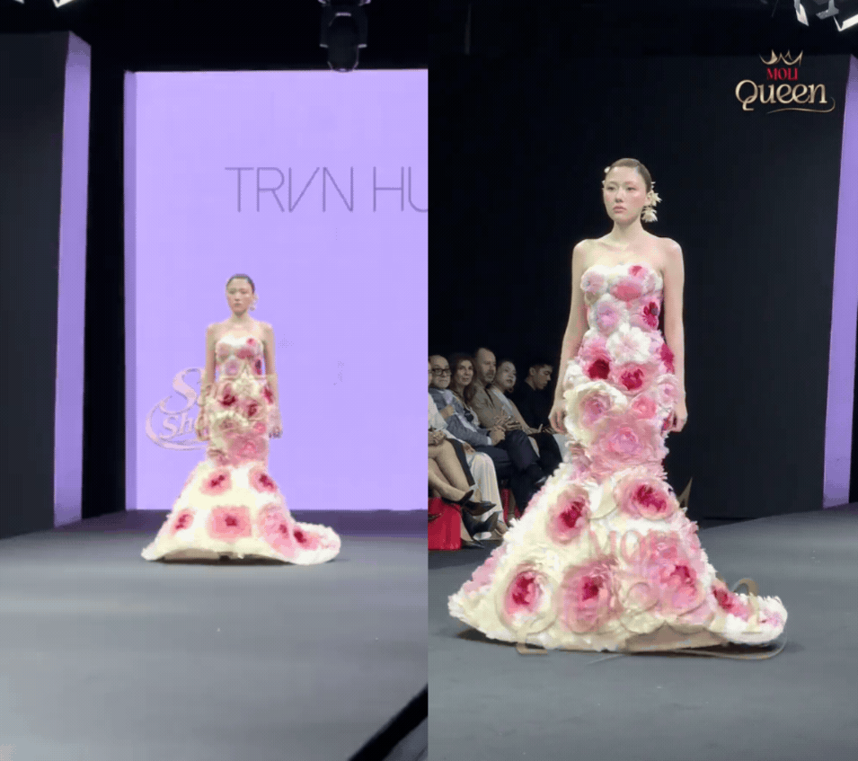 Negav không giấu được cảm xúc khi Uyển Ân lần đầu catwalk- Ảnh 1.