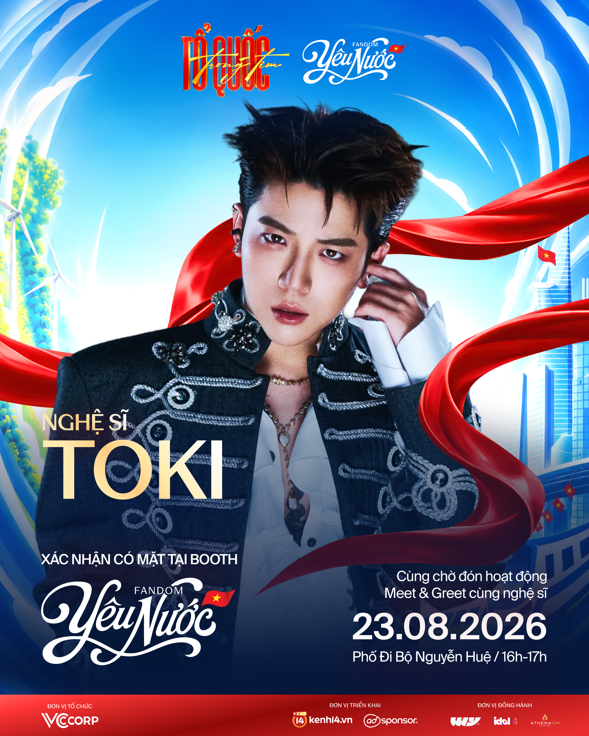 H&eacute; lộ line-up đổ bộ Fandom Y&ecirc;u Nước: Sơn.K - TOKI b&ugrave;ng nổ visual, loạt nghệ sĩ hứa hẹn g&acirc;y sốt- Ảnh 3.