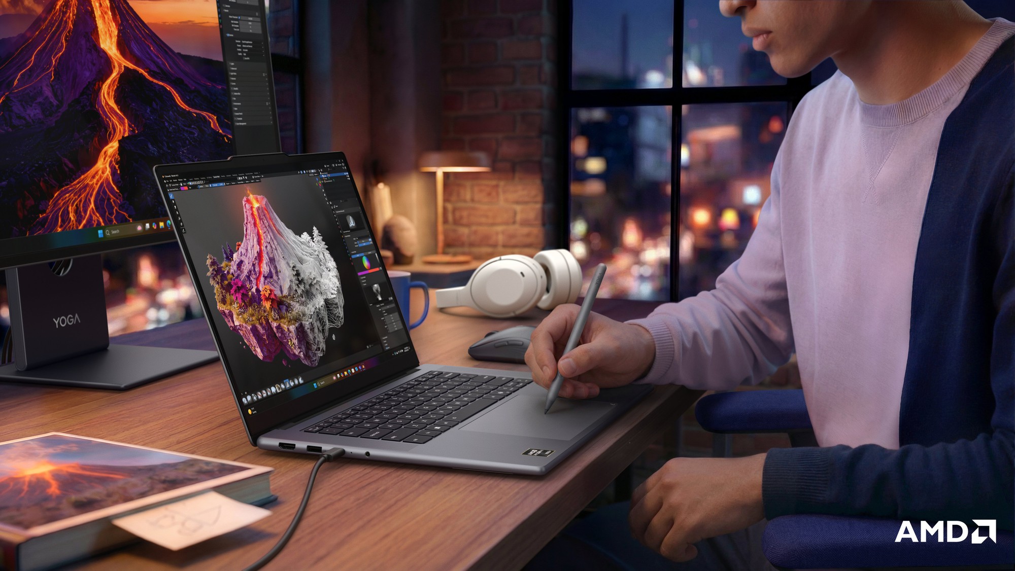 Lenovo trình làng Yoga Pro 7a: sáng tạo hiệu năng cao với khả năng tăng tốc AI vượt trội - Ảnh 1.