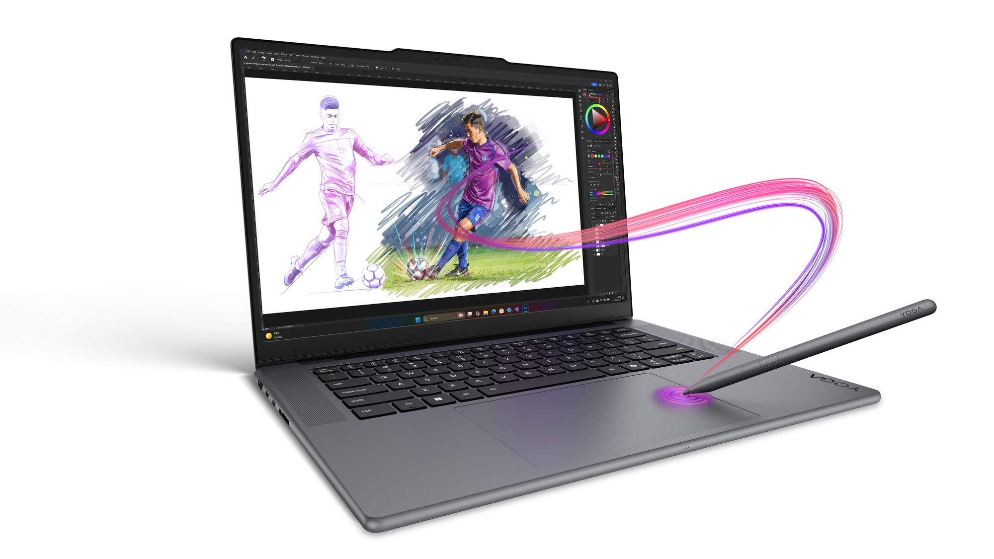 Lenovo trình làng Yoga Pro 7a: sáng tạo hiệu năng cao với khả năng tăng tốc AI vượt trội - Ảnh 2.