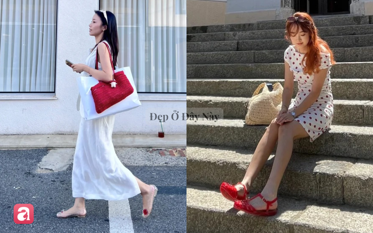Cần nhất ngày mưa: Giày dép nhựa diện lên vừa sành điệu lại không lo đọng nước ướt nhẹp- Ảnh 7.
