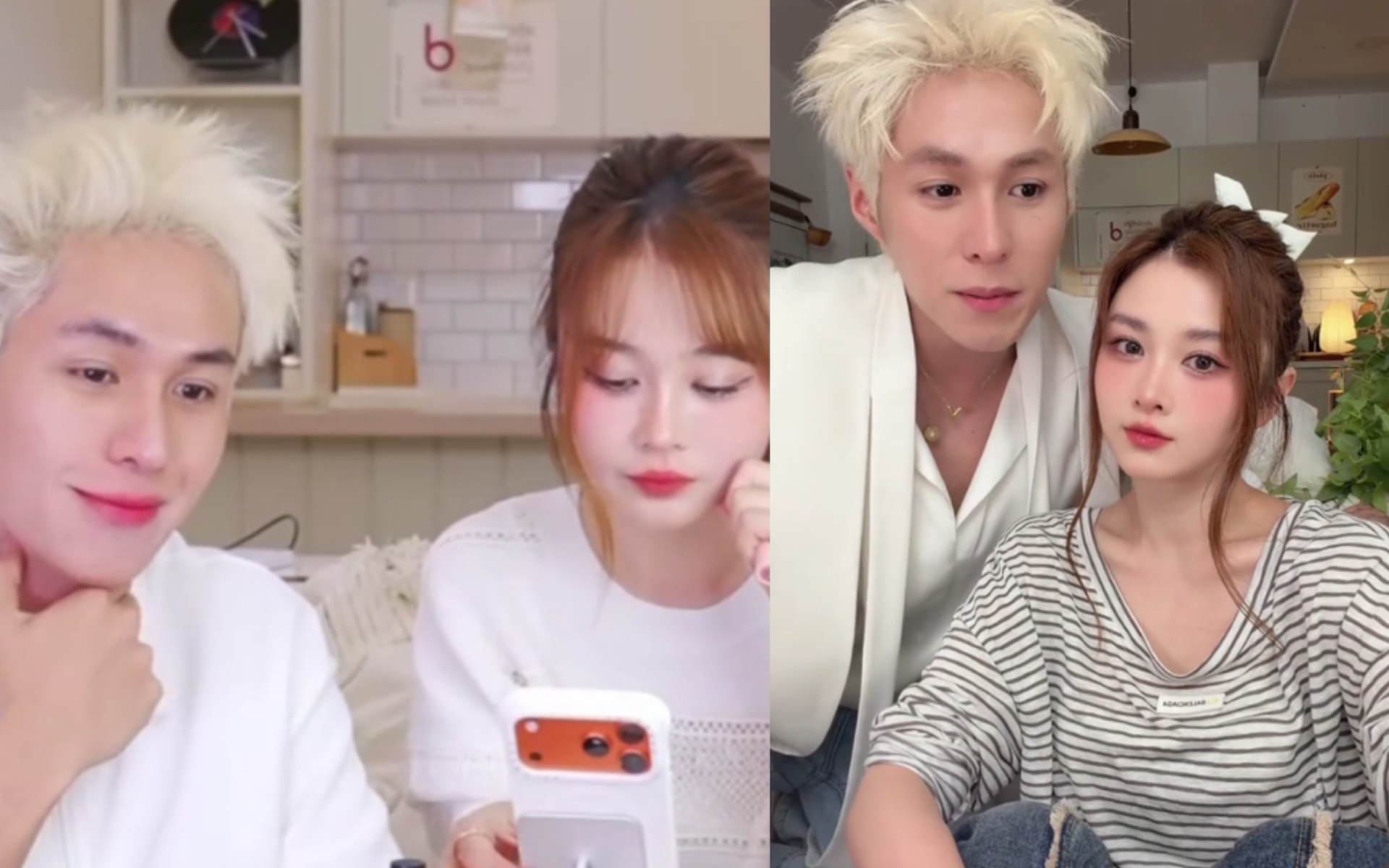 Trai đẹp chia tay "ph&uacute; b&agrave;" Điện Bi&ecirc;n chuyển sang y&ecirc;u người lớn hơn 7 tuổi: C&ocirc;ng khai cảnh ở chung - Ảnh 4.
