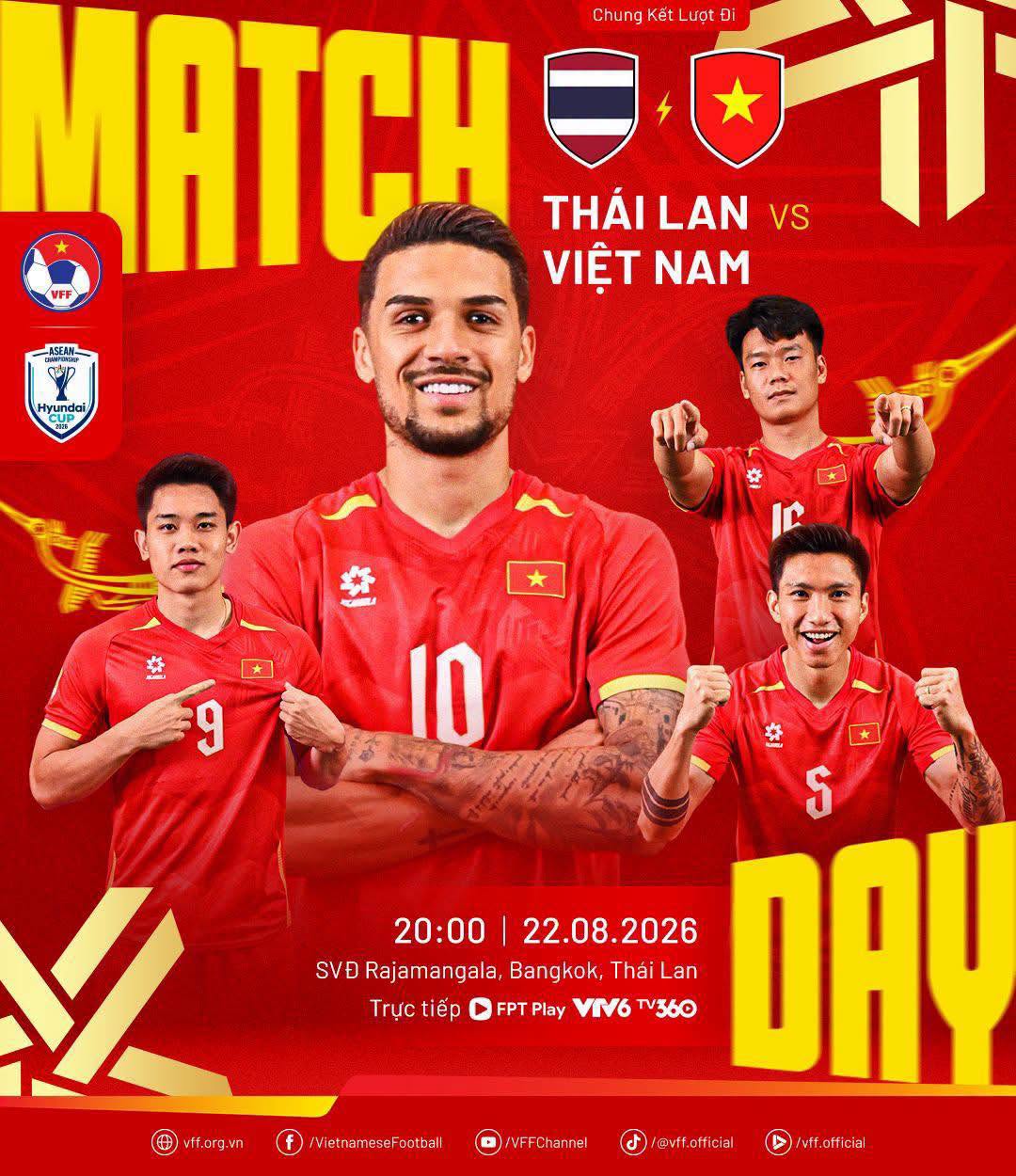 Diễn biến ĐT Th&aacute;i Lan vs Việt Nam chung kết ASEAN Cup: S&acirc;n Rajamangala mưa như tr&uacute;t nước, đ&atilde; c&oacute; đội h&igrave;nh ra s&acirc;n - Ảnh 10.