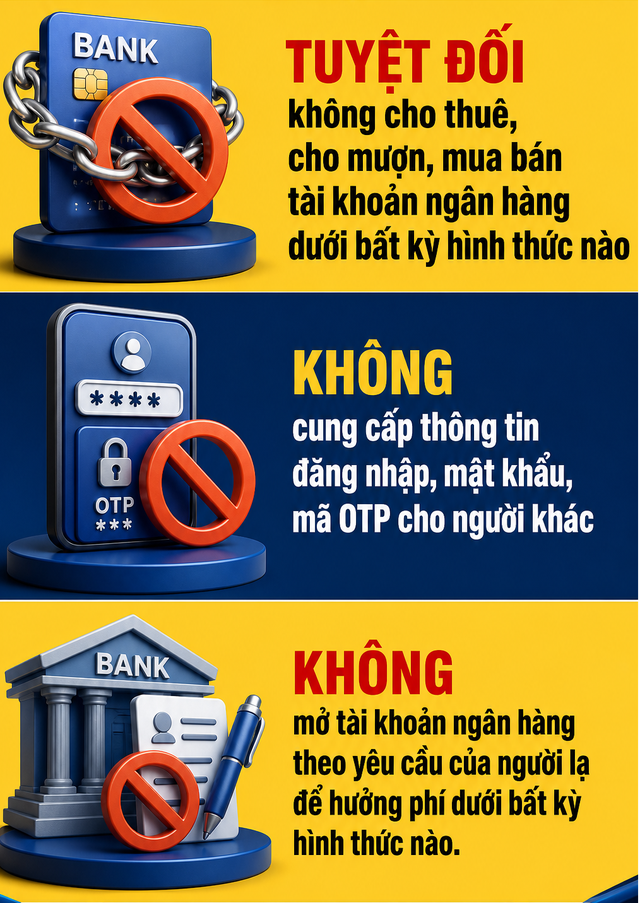 C&ocirc;ng an sẽ điều tra nếu ph&aacute;t hiện t&agrave;i khoản ng&acirc;n h&agrave;ng c&oacute; giao dịch như sau- Ảnh 3.