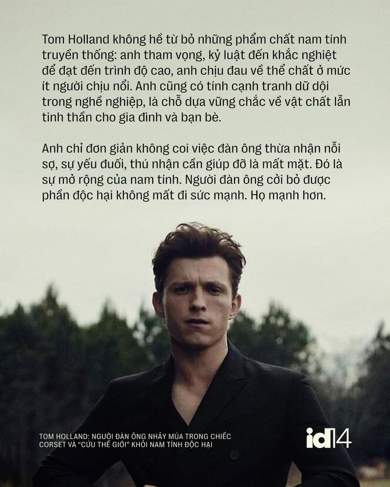 Tom Holland: Người đ&agrave;n &ocirc;ng nhảy m&uacute;a trong chiếc corset v&agrave; &ldquo;cứu thế giới&rdquo; khỏi nam t&iacute;nh độc hại- Ảnh 16.