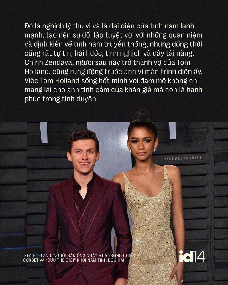 Tom Holland: Người đ&agrave;n &ocirc;ng nhảy m&uacute;a trong chiếc corset v&agrave; &ldquo;cứu thế giới&rdquo; khỏi nam t&iacute;nh độc hại- Ảnh 3.