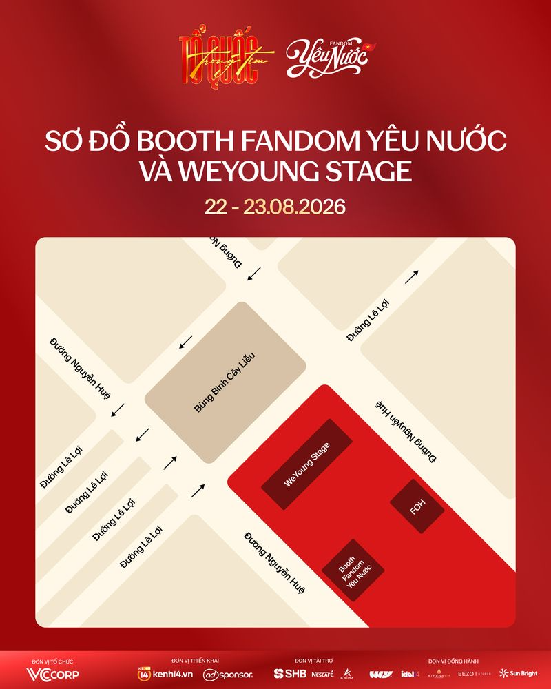 Từ 10h 23/8: Đến booth Fandom Y&ecirc;u Nước, chụp photobooth, săn qu&agrave;, gặp Huỳnh Lập - Puka v&agrave; xem loạt sao hot tr&igrave;nh diễn!- Ảnh 1.