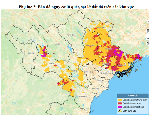 Th&ocirc;ng b&aacute;o khẩn: Người d&acirc;n Bắc Ninh, Quảng Ninh, Th&aacute;i Nguy&ecirc;n, Ph&uacute; Thọ, Thanh H&oacute;a,... ch&uacute; &yacute;- Ảnh 1.