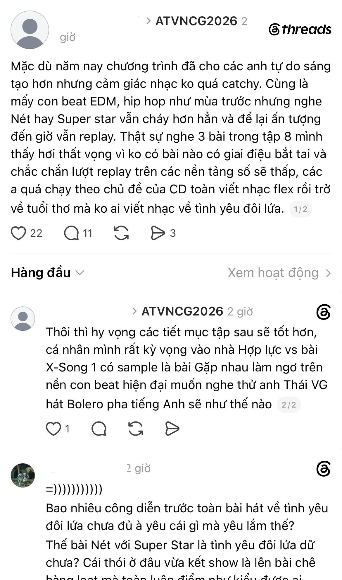 Cả MXH đang tranh c&atilde;i: Nhạc Anh Trai Vượt Ng&agrave;n Ch&ocirc;ng Gai ng&agrave;y c&agrave;ng tuột phong độ- Ảnh 4.