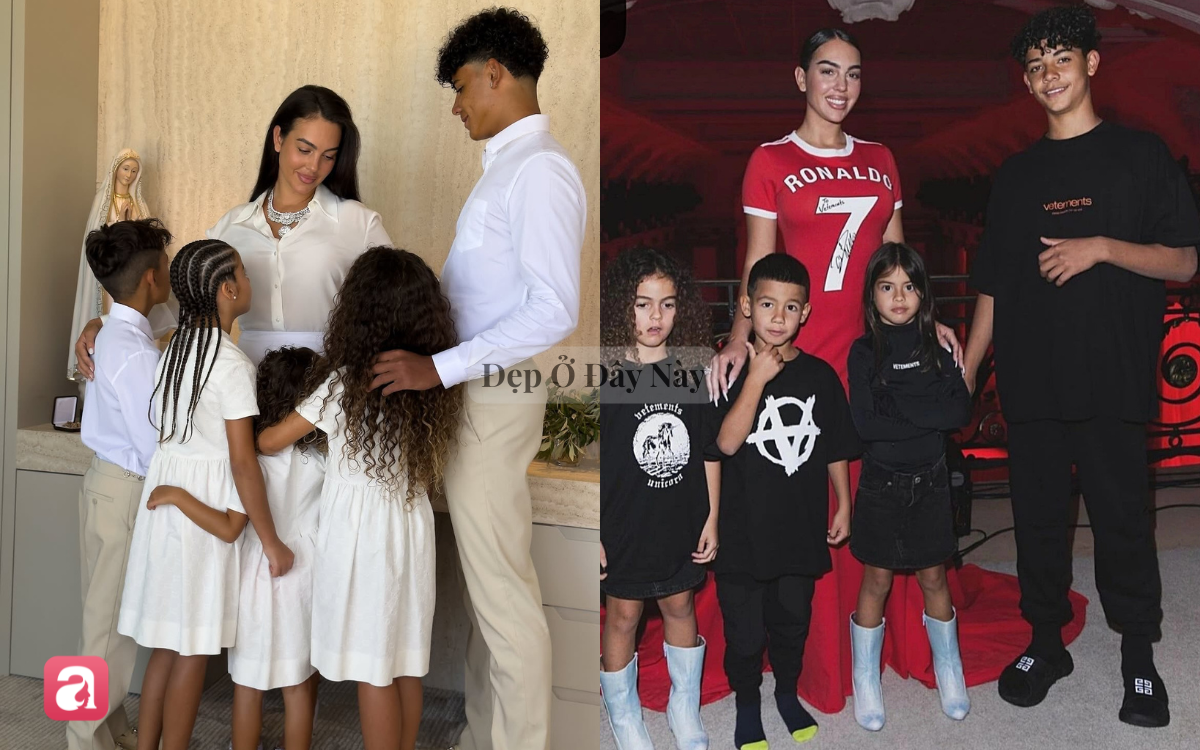 Visual của con trai Ronaldo: 16 tuổi đ&atilde; cao gần 1m9, cơ bắp cuồn cuộn, mặc g&igrave; cũng đẹp- Ảnh 4.