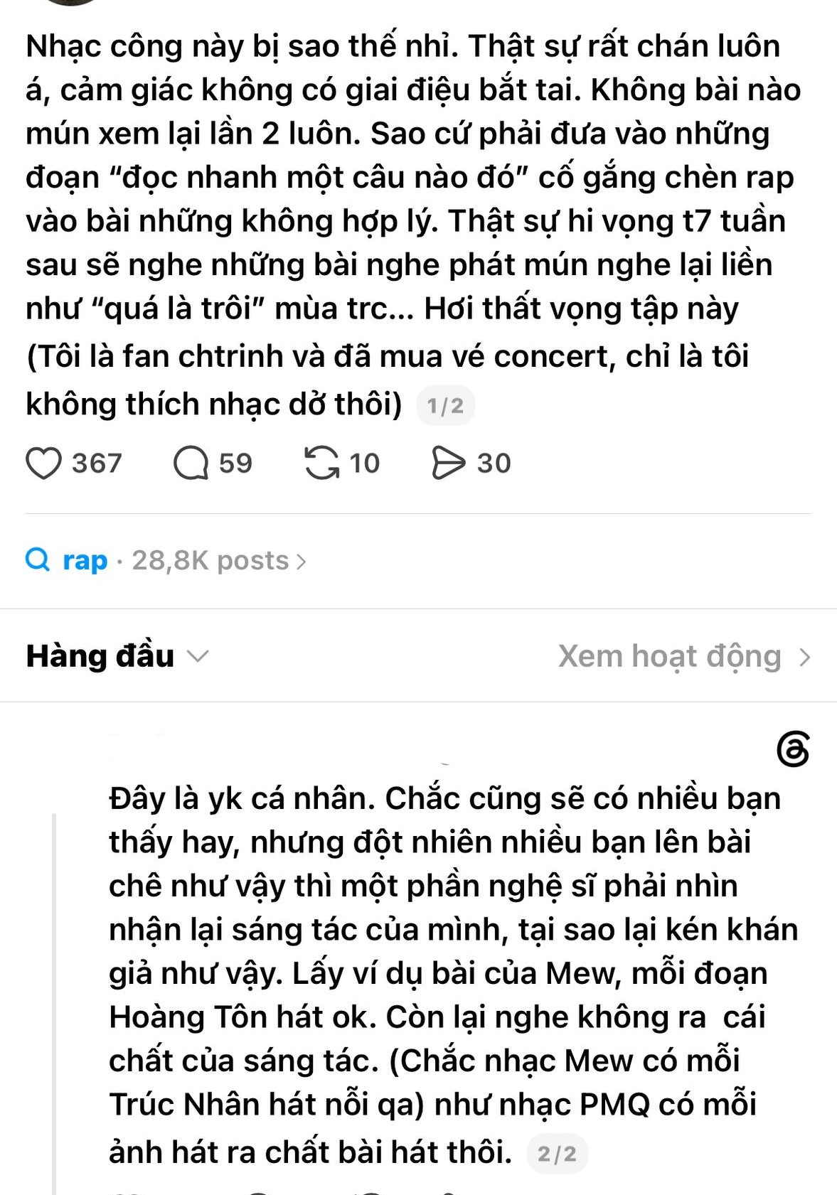 Cả MXH đang tranh c&atilde;i: Nhạc Anh Trai Vượt Ng&agrave;n Ch&ocirc;ng Gai ng&agrave;y c&agrave;ng tuột phong độ- Ảnh 5.