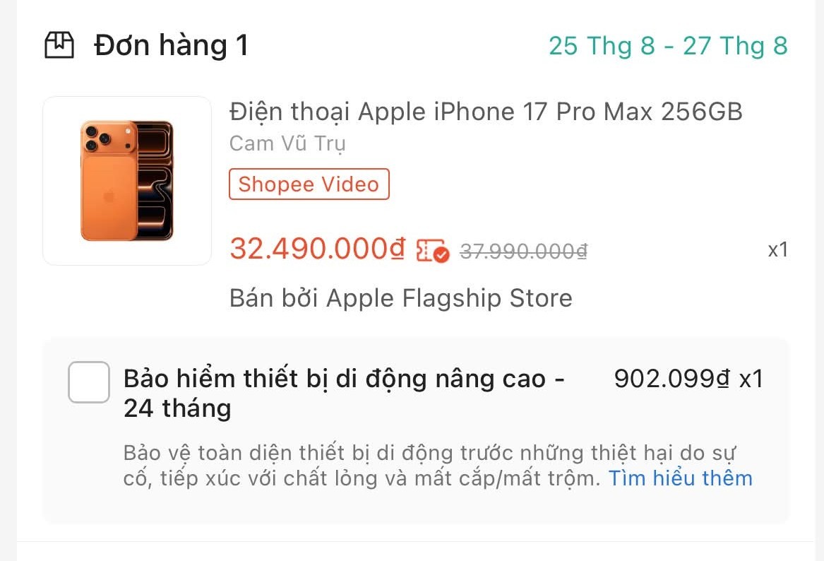 Gi&aacute; iPhone 17 Pro Max chạm đ&aacute;y chưa? - Ảnh 2.