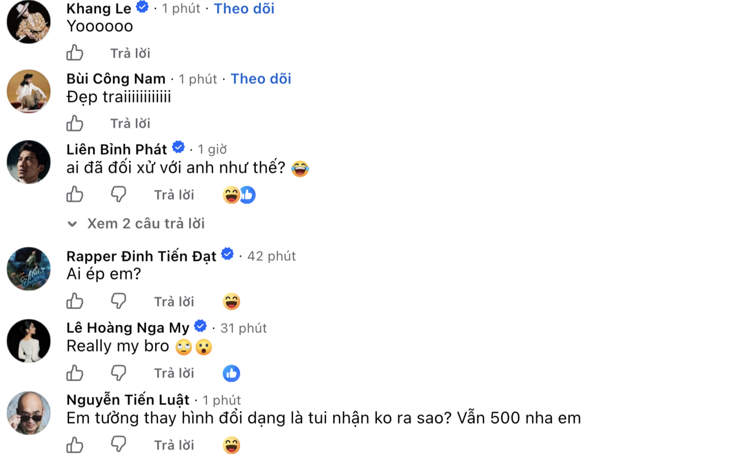 Binz xuất hiện lạ hoắc, 1 sao nam hỏi thẳng: "Ai đã đối xử với anh như thế?"- Ảnh 2.