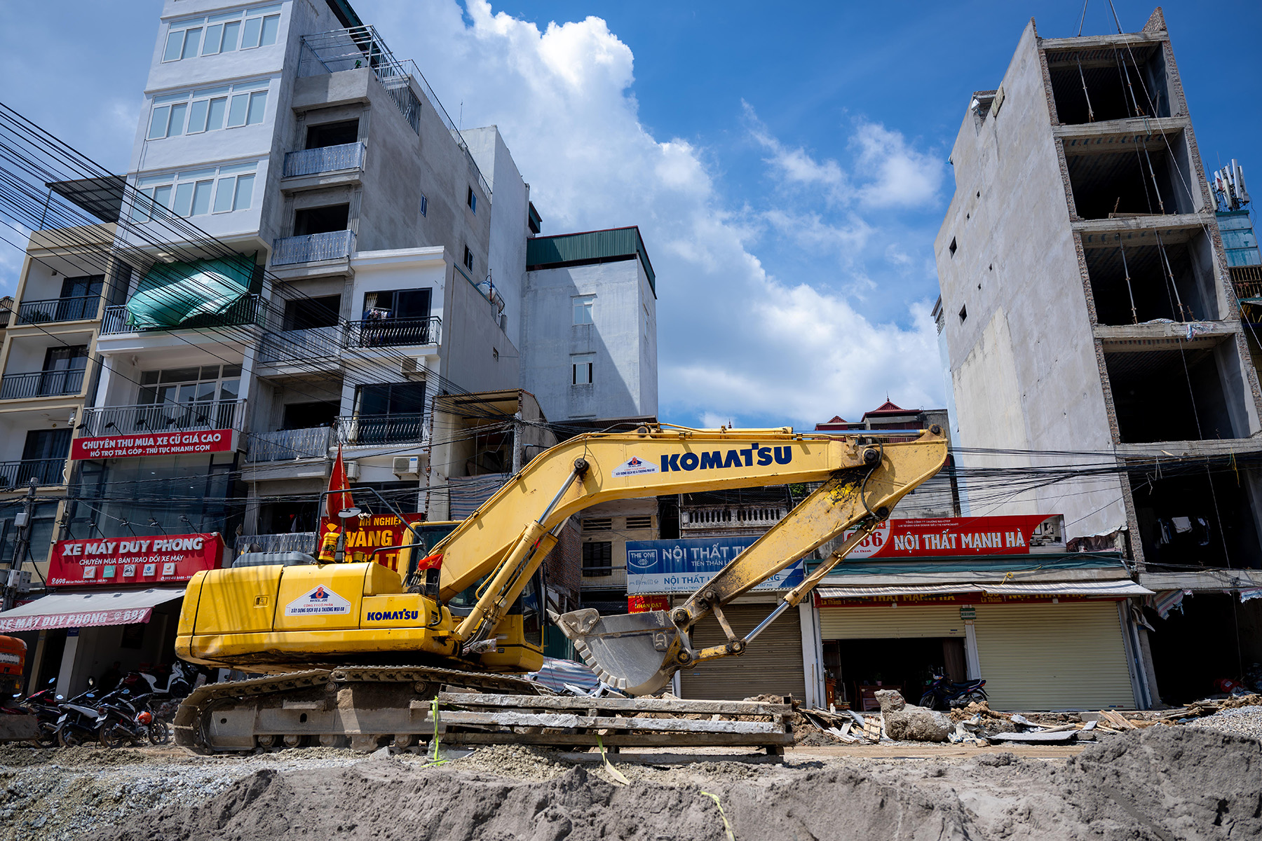 Đếm ngược ngày thông xe 2/9: Vành đai 1 Hoàng Cầu - Voi Phục thay da đổi thịt từng ngày - Ảnh 12.