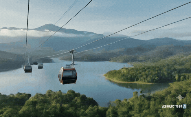 Việt Nam sắp có 'Bà Nà Hills thứ 2': Trị giá 16.234 tỷ đồng, cáp treo lên đỉnh núi hơn 1.000m đẹp ngoạn mục - Ảnh 3.