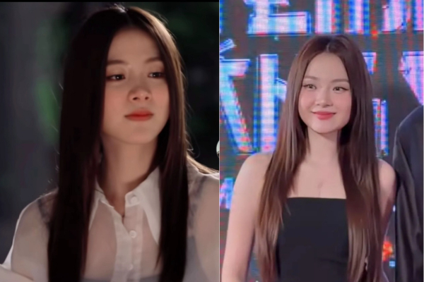 C&ocirc;ng ch&uacute;a Vbiz cứ để t&oacute;c thẳng, son đỏ l&agrave; thần: Visual sắc lẹm ki&ecirc;u sa, thua Baifern Pimchanok mỗi c&aacute;i tuổi- Ảnh 5.