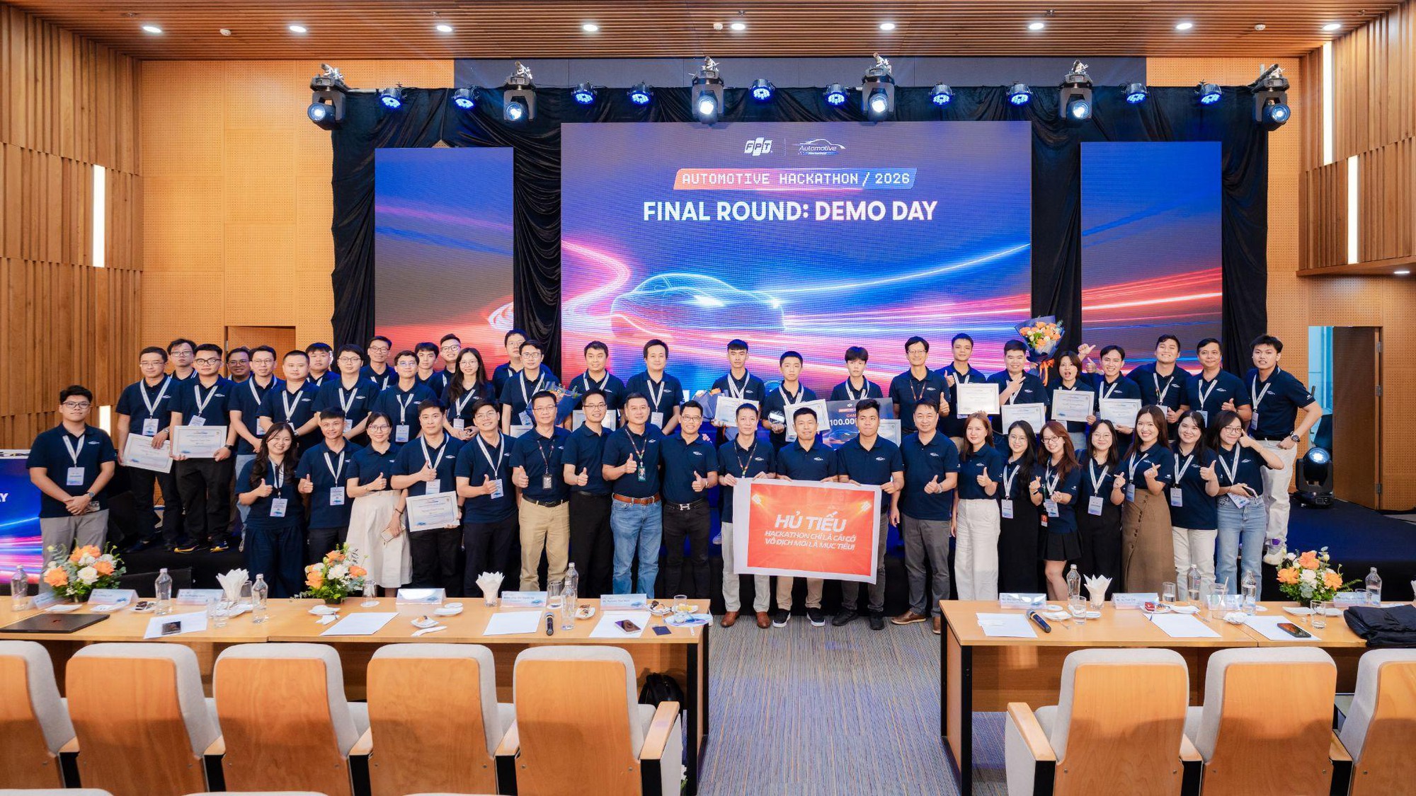 Nhiều sáng kiến AI nổi bật xuất hiện tại Automotive Hackathon 2026 do FPT tổ chức - Ảnh 3.