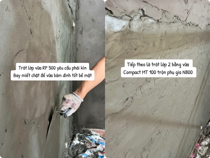 Nh&agrave; mới x&acirc;y 2 năm đ&atilde; loang lổ v&igrave; mưa k&eacute;o d&agrave;i: V&igrave; sao c&agrave;ng đục tường tr&aacute;t lại c&agrave;ng kh&oacute; hết thấm?- Ảnh 14.
