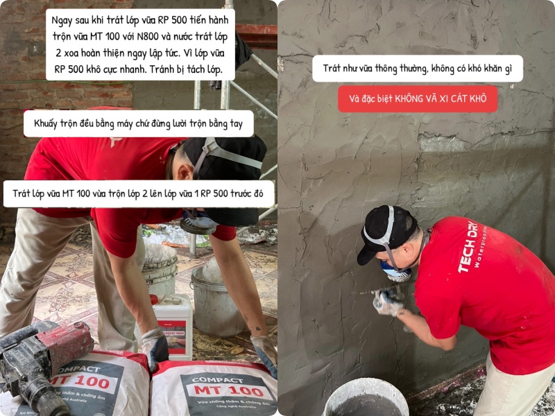 Nh&agrave; mới x&acirc;y 2 năm đ&atilde; loang lổ v&igrave; mưa k&eacute;o d&agrave;i: V&igrave; sao c&agrave;ng đục tường tr&aacute;t lại c&agrave;ng kh&oacute; hết thấm?- Ảnh 15.