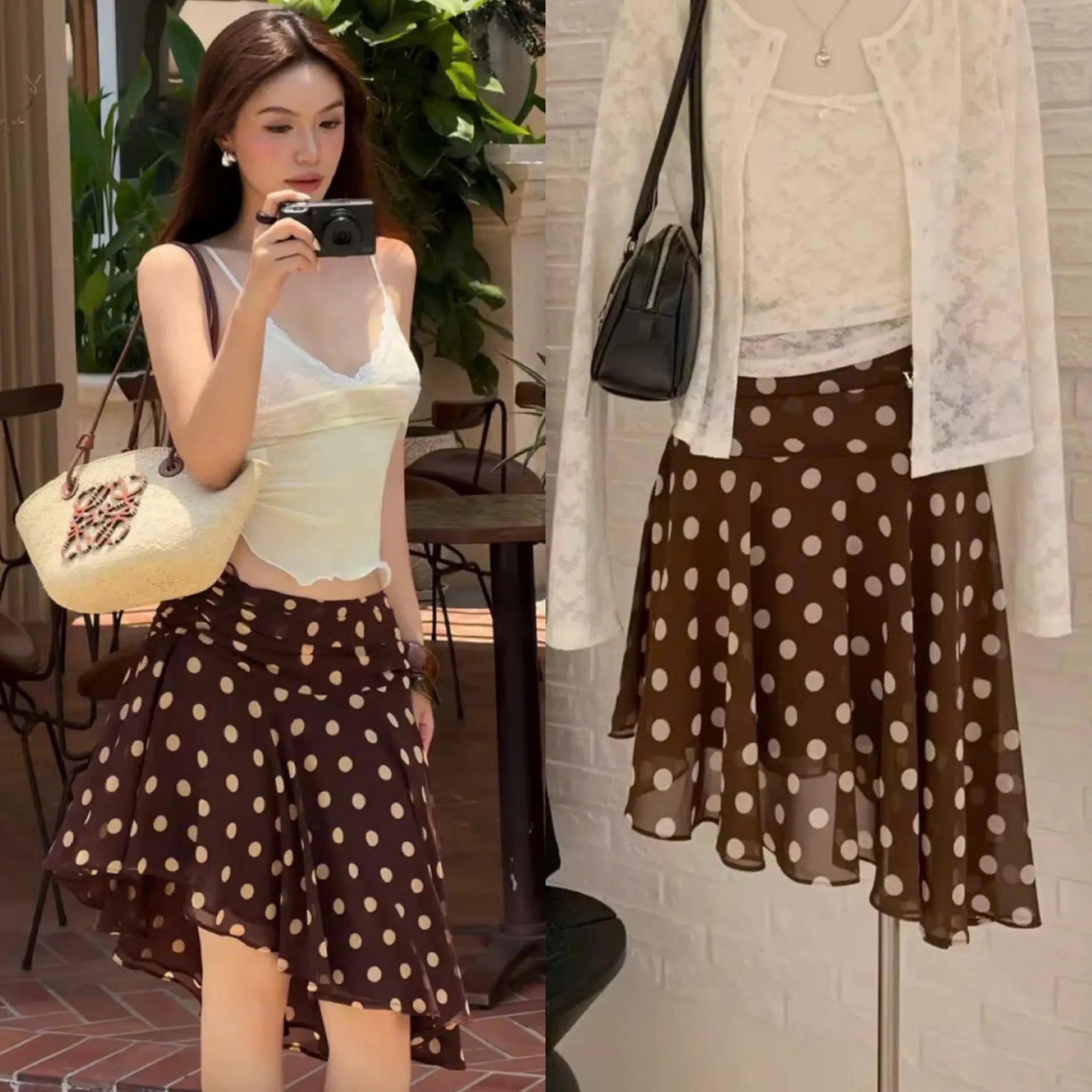 Mùa hè mặc xanh dương với nâu cà phê, vừa thanh lịch vừa mang tinh thần old money - Ảnh 10.