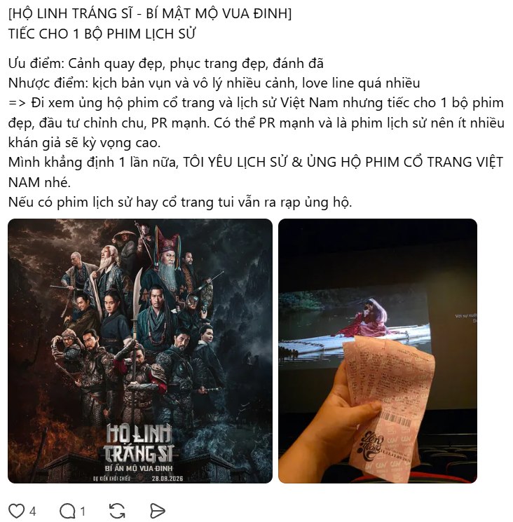 Bom tấn cổ trang Việt mới chiếu đ&atilde; g&acirc;y tranh c&atilde;i: Kỳ vọng c&agrave;ng cao thất vọng c&agrave;ng lớn, may c&oacute; h&igrave;nh ảnh vớt v&aacute;t lại- Ảnh 7.