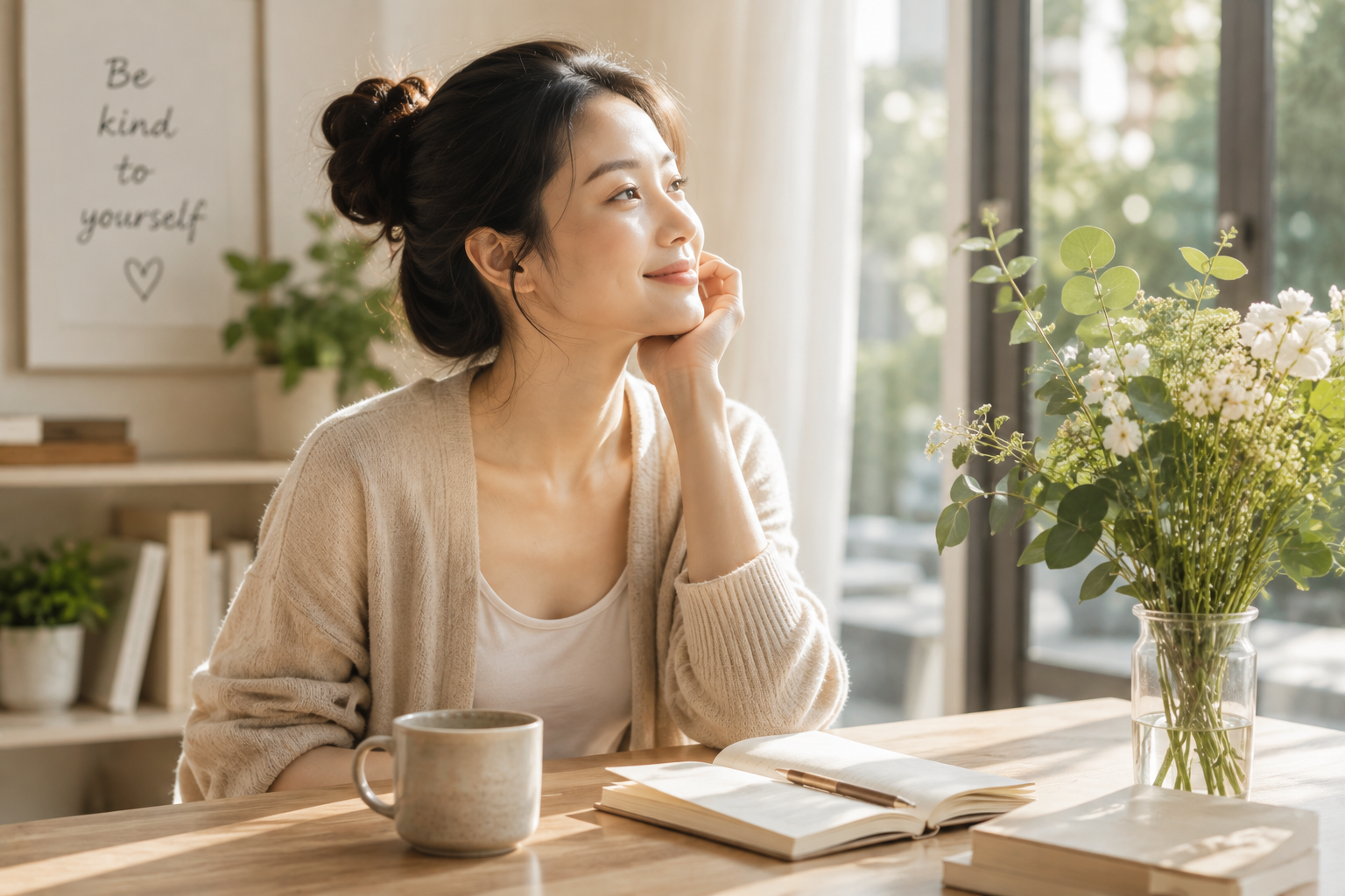 Phụ nữ muốn đẹp hơn ở tuổi 40, đ&ocirc;i khi kh&ocirc;ng cần mua th&ecirc;m mỹ phẩm: 5 th&oacute;i quen gi&uacute;p chị em "nu&ocirc;i" lại ch&iacute;nh m&igrave;nh - Ảnh 1.