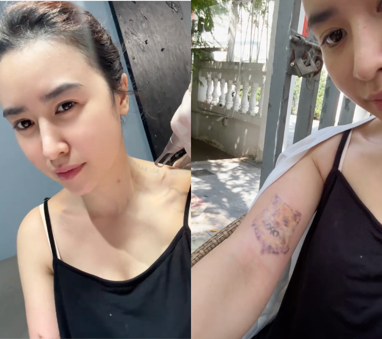 Quy&ecirc;n Qui - T&oacute;c Ti&ecirc;n cắn răng xo&aacute; xăm: C&ugrave;ng địa chỉ, chung cả l&yacute; do- Ảnh 2.