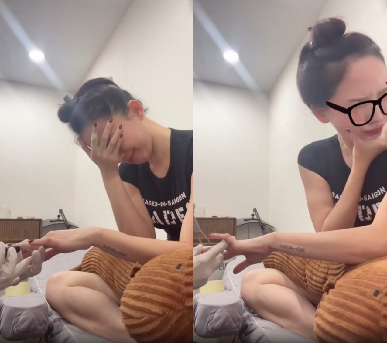 Quy&ecirc;n Qui - T&oacute;c Ti&ecirc;n cắn răng xo&aacute; xăm: C&ugrave;ng địa chỉ, chung cả l&yacute; do- Ảnh 4.