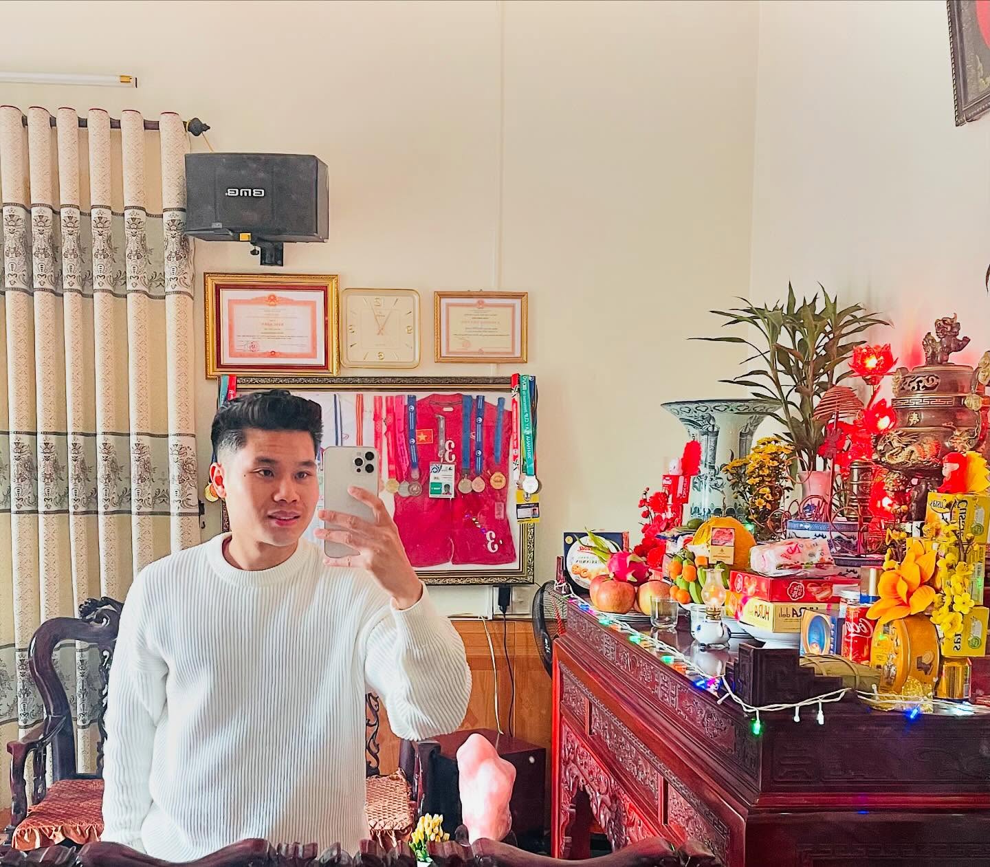 Căn nh&agrave; ở qu&ecirc; của "m&aacute;y chạy" Tiến Anh- Ảnh 6.