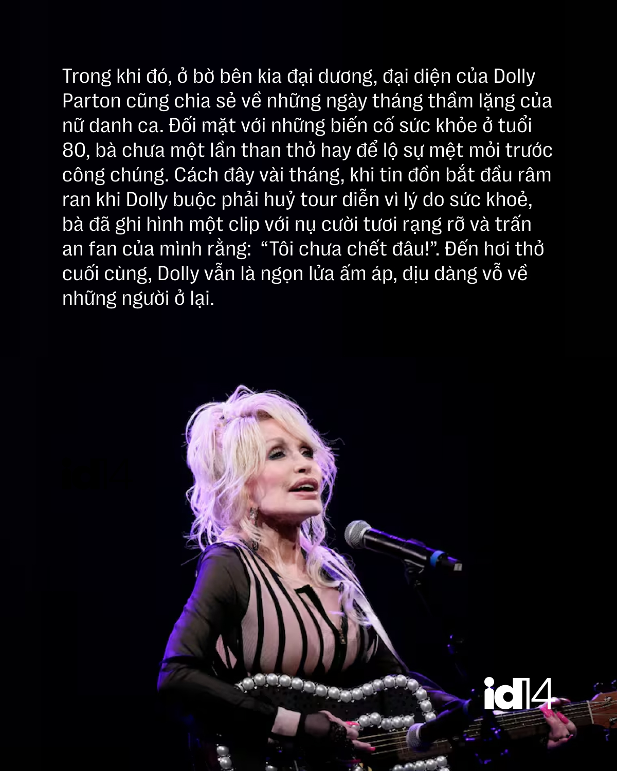 Tạm biệt Yayoi Kusama v&agrave; Dolly Parton: Hai người phụ nữ dạy cả thế gian về một cuộc đời đ&aacute;ng sống - Ảnh 17.