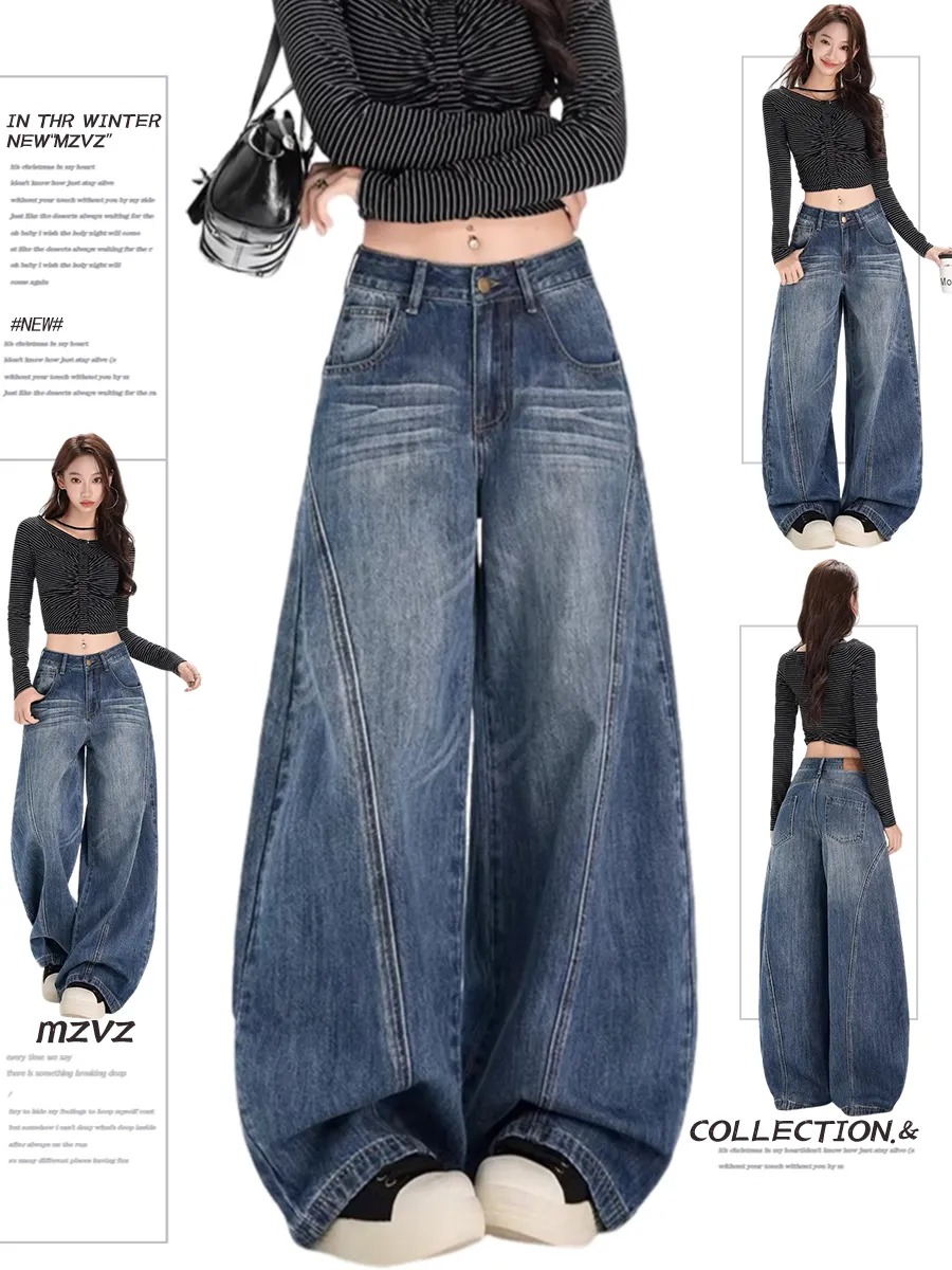 Quần jeans ống rộng l&agrave; m&oacute;n đồ đ&aacute;ng đầu tư nhất m&ugrave;a h&egrave;: Che ch&acirc;n, t&ocirc;n d&aacute;ng v&agrave; phối g&igrave; cũng đẹp - Ảnh 11.