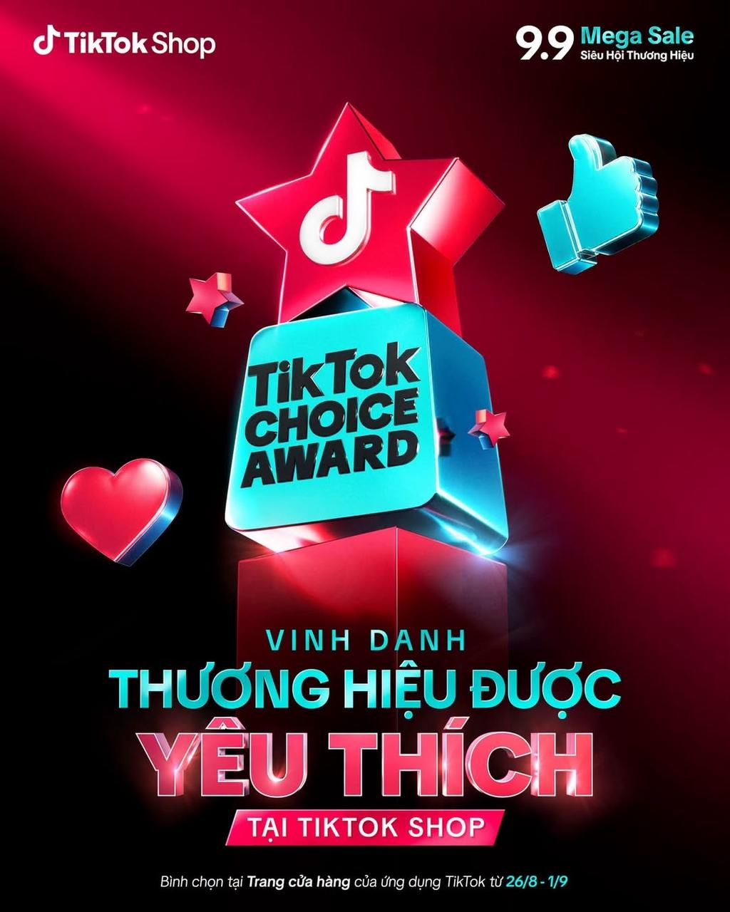 Cộng đồng TikTok gọi t&ecirc;n thương hiệu y&ecirc;u th&iacute;ch với TikTok Choice Award - Ảnh 1.