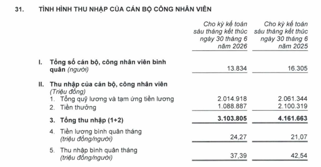 Hơn 1.100 nhân viên Sacombank nghỉ việc trong quý II, thu nhập giảm mạnh- Ảnh 1.