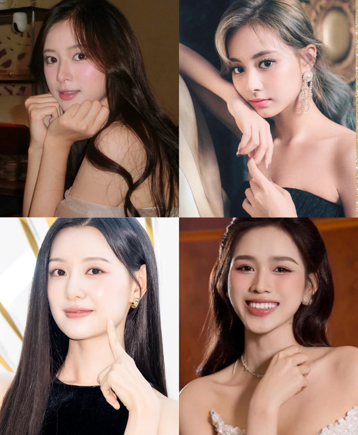 N&agrave;ng thơ Vbiz g&acirc;y sốt v&igrave; giống cả showbiz: Từ Kim Ji Won, Đỗ Thị H&agrave; đến mỹ nh&acirc;n đẹp nhất thế giới- Ảnh 4.