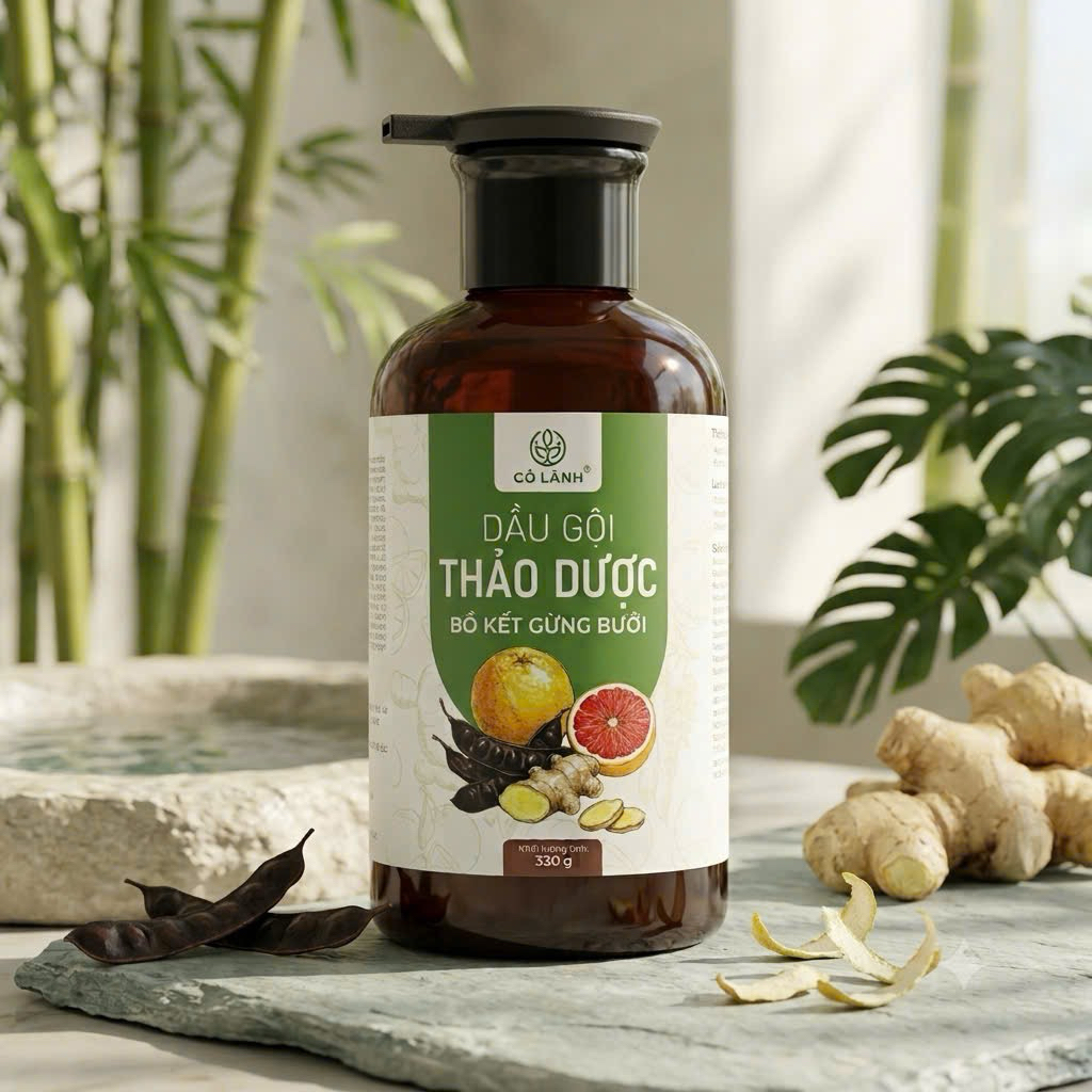 5 dầu gội bồ kết "made in Vietnam" gi&uacute;p t&oacute;c đen b&oacute;ng, d&agrave;y mượt - Ảnh 2.