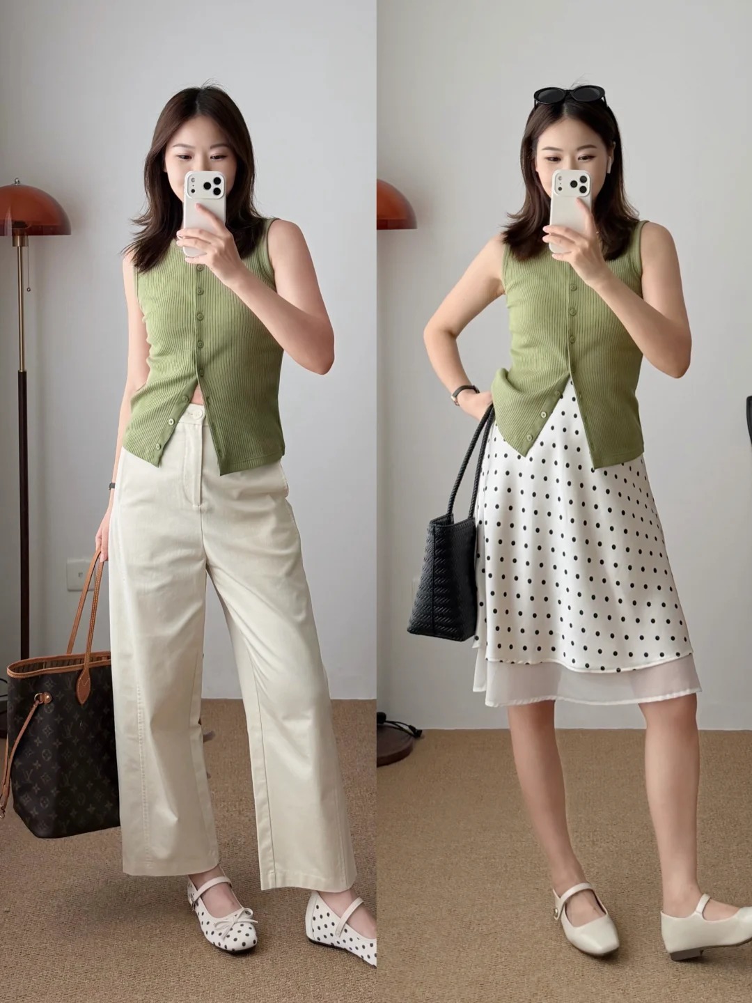 Đồ xanh quả bơ: Nền n&atilde;, nhẹ nh&agrave;ng m&agrave; vẫn chuẩn thanh lịch cho style "old money" - Ảnh 2.