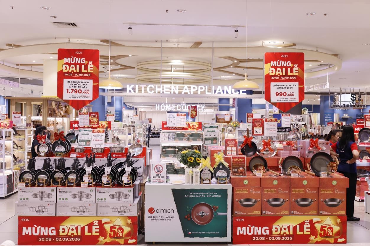 Chuỗi siêu thị AEON nhộn nhịp dịp Đại lễ 2/9 và Tết Trung thu - Ảnh 1.