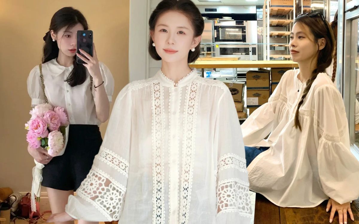5 kiểu sơ mi trắng chuẩn "style old money": Thanh lịch nơi c&ocirc;ng sở m&agrave; mặc đi chơi cuối tuần cũng chuẩn đẹp xinh- Ảnh 1.