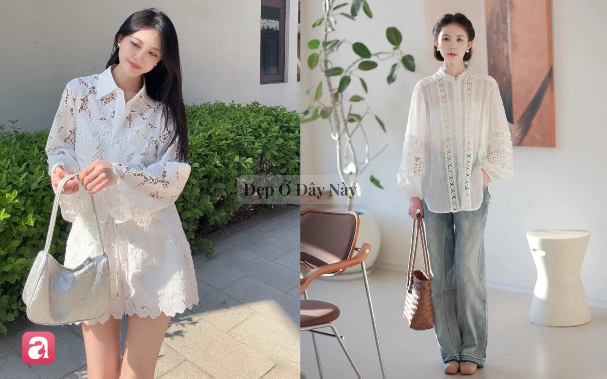 5 kiểu sơ mi trắng chuẩn "style old money": Thanh lịch nơi c&ocirc;ng sở m&agrave; mặc đi chơi cuối tuần cũng chuẩn đẹp xinh- Ảnh 2.