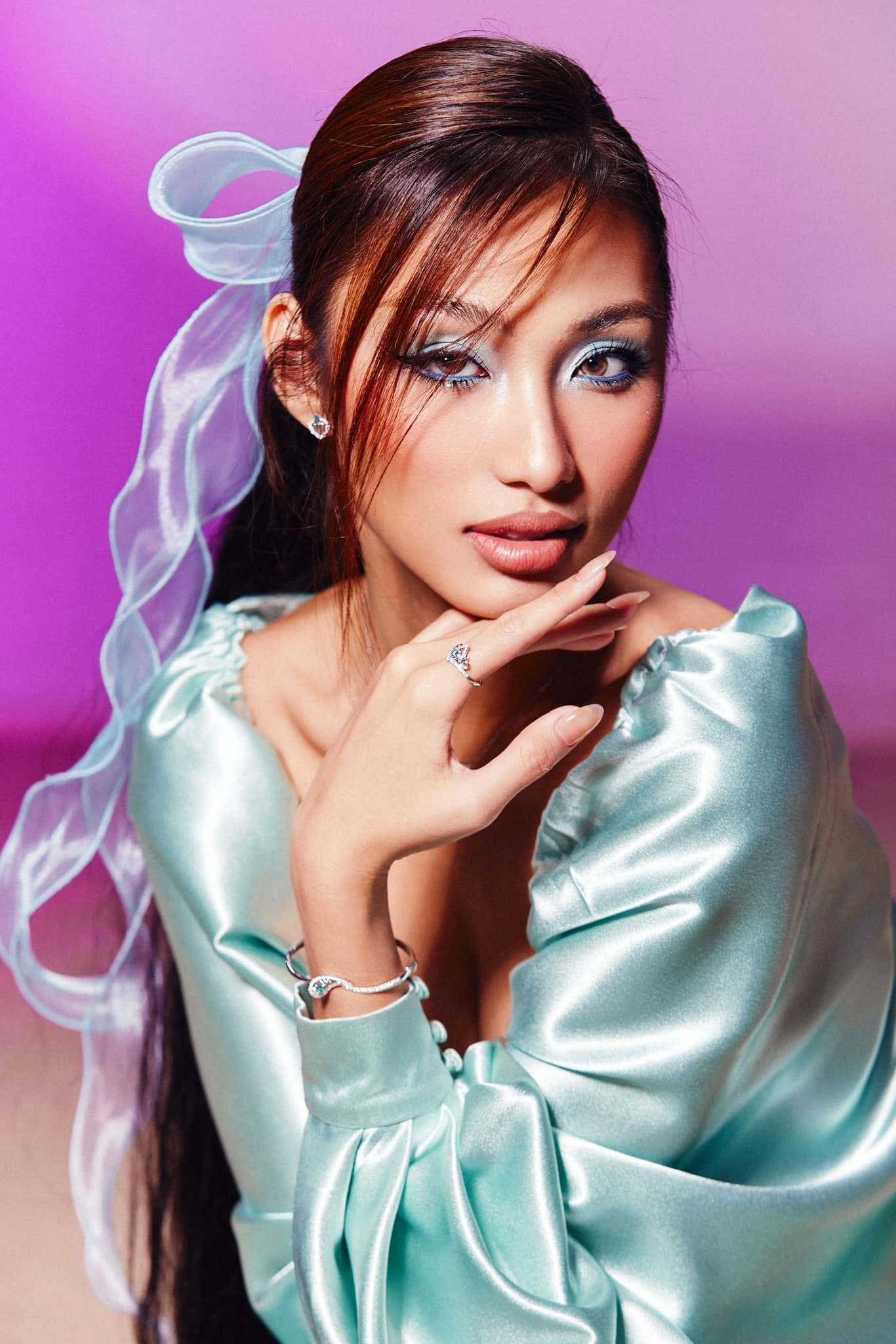 Sắc v&oacute;c &Aacute; hậu Miss Grand Vietnam "nối g&oacute;t" Hương Giang thi MGI All Star- Ảnh 8.