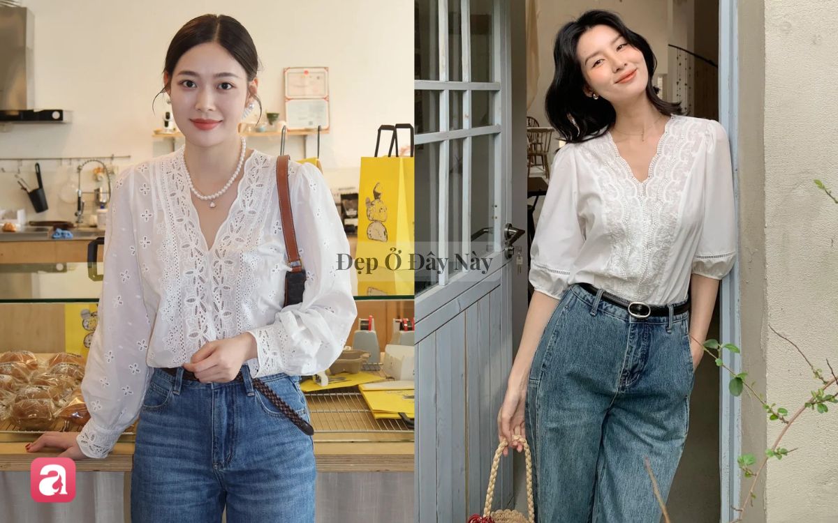 5 kiểu sơ mi trắng chuẩn "style old money": Thanh lịch nơi c&ocirc;ng sở m&agrave; mặc đi chơi cuối tuần cũng chuẩn đẹp xinh- Ảnh 3.