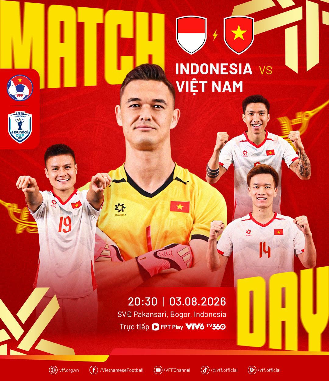 Diễn biến ĐT Indonesia vs Việt Nam l&uacute;c 20h30 h&ocirc;m nay: Xu&acirc;n Son, Quang Hải dự bị, Đ&igrave;nh Bắc vẫn đ&aacute; ch&iacute;nh - Ảnh 2.