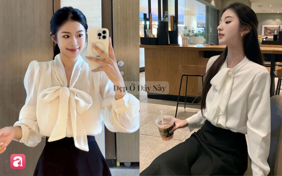 5 kiểu sơ mi trắng chuẩn "style old money": Thanh lịch nơi c&ocirc;ng sở m&agrave; mặc đi chơi cuối tuần cũng chuẩn đẹp xinh- Ảnh 5.