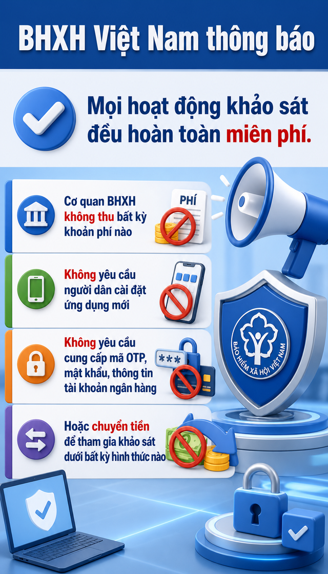 Bảo hiểm x&atilde; hội Việt Nam ph&aacute;t th&ocirc;ng b&aacute;o quan trọng tới tất cả người d&acirc;n- Ảnh 2.
